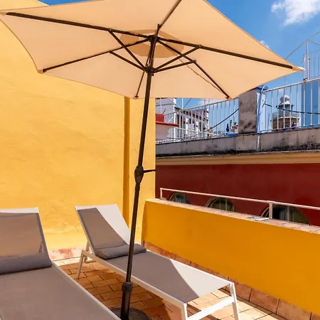 Cathedral Penthouse- Big Private Terrace- Parking 세비야